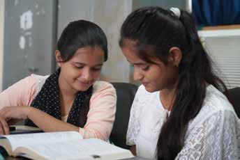 Students studying together